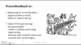 Hatties feedbackmodel  de fire niveauer [upl. by Barb775]