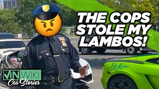 The corrupt Detroit cops took this YouTubers Lamborghinis [upl. by Annuahs]