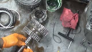 6L80E 6L90E TRANSMISSION REBUILDREPAIR CHEVY TRANSMISSION PART 3 [upl. by Annabal23]