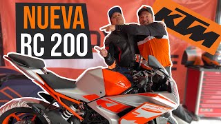 🔥Nueva KTM 🟠⚫️ RC 200 2023 Ft Daniel Fernandez  Cam Daza [upl. by Plante]