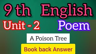 A Poison Tree by William Blake Analysis [upl. by Nell]