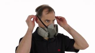 3M™ Half Facepiece Respirator 6000 Series Training Video  Chapter 6 Drop Down Donning [upl. by Alletniuq]