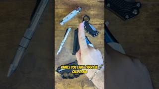 Knives You CAN’T Carry In California shorts shortsviral [upl. by Branca294]