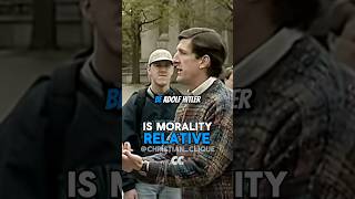 Cliffe Knechtle Debates Atheist on Moral Relativism  cliffeknechtle christian shorts [upl. by Freed187]