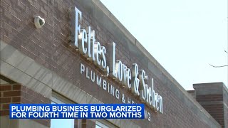 Chicago plumbers targeted by thieves 4 times in 2 months [upl. by Noraj163]