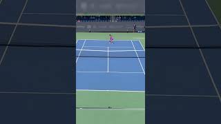 Jessica Pegulas Effortless Forehand Winner  Pegula vs Leylah Fernandez  Smash Sisters [upl. by Sylado]