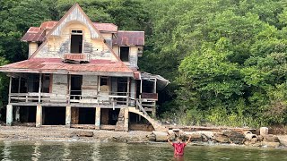 Camping Down D Islands Chacachacare  Haunted Abandon House  Trinidad Fishing and Exploring [upl. by Airamalegna]