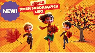 Jesień Dzień Spadających Liści  Magiczne Piosenki  Piosenka o liściach [upl. by Ringe]