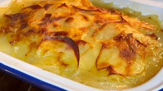 Pommes de terre Boulangère  Gratin SANS FROMAGE NI OEUFS NI GLUTEN NI BEURRE [upl. by Breena239]