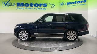 Range Rover Vogue Supercharged at Value Motors [upl. by Appleton]