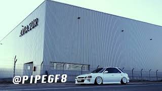 SUBARU GF8 WRX Wagon Sport AIR STANCE CHILE [upl. by Thurmond]