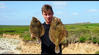 Spring Spearfishing for big flatfish Isle of Anglesey [upl. by Ecaidnac]