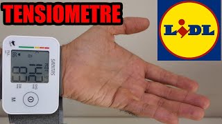 tensiomètre de poignet LIDL SANITAS SBC 26  OMRON M3 Wrist Blood Pressure Monito [upl. by Yauqaj]