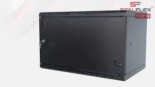 SE Szafa RACK Standard 19 6U 350 svart metall [upl. by Mayhs]