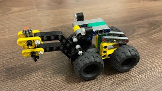 Build a Mine Driller in 2 Minutes  LEGO Technic [upl. by Thessa]