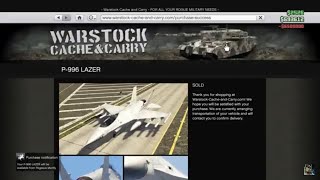 Gta v Buying P996 LAZER 13 [upl. by Ailecnarf]