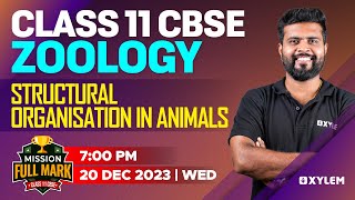 Class 11 CBSE  Zoology  Structural Organisation in Animals  Xylem CBSE 11 amp 12 [upl. by Assirac245]