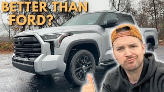 2024 Toyota Tundra Review Better Than F150 [upl. by Raasch]