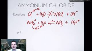 2 Hydrolysis of Salts [upl. by Suoivatram880]