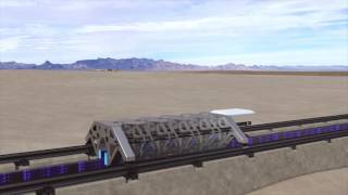 Hyperloop One test [upl. by Aloiv]