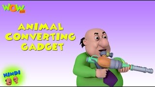 Animal Converting Gadget  Motu Patlu in Hindi  3D Animation Cartoon for Kids [upl. by Lezned]