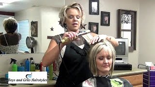 How To Haircut and Style Aline Bob Cut Hairstyles [upl. by Suirad929]