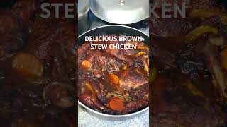 Brown Stew ChickenHomecookDeliciousMealThisGirlCanCookChefThea [upl. by Lamhaj]