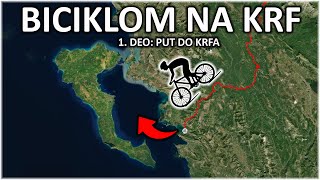 Biciklom do KRFA 1 deo Put do Krfa svetasrbija [upl. by Gerhan472]