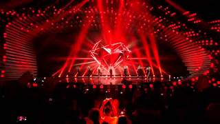 Conchita Wurst  You Are Unstoppable amp Firestorm live Eurovision Interval Act [upl. by Nosnirb]