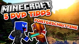 Minecraft  5 PvP Tipps für Fortgeschrittene DeutschGerman [upl. by Ankney388]