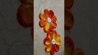 Shedding Flowers Rangoli Design rangoli rangolidesign art creative flowers shorts festival [upl. by Niram]