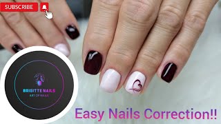 Easy Nails Correction [upl. by Atelra773]