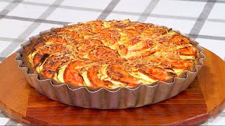 Tarta de Zucchini tomate y queso [upl. by Trab]