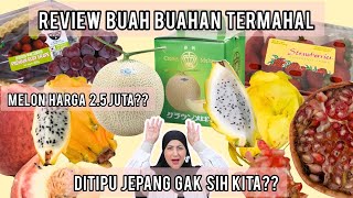 TASYI REVIEW BUAHBUAHAN TERMAHAL  MELON 25 JUTA RUPIAH DITIPU JEPANG GAK SIH KITA [upl. by Leina]