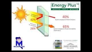 Low e insulating glass Vs simple glazing [upl. by Errot19]