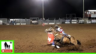 Barrel Racing  2020 Will Rogers Range Riders Rodeo Saturday [upl. by Verney]