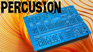 Behringer ARP 2600 Percussion Sequence JAM [upl. by Analak]