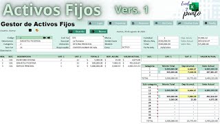 Activos Fijos En Excel Demostracion de este GESTOR DE ACTIVOS FIJOS [upl. by Sternlight]