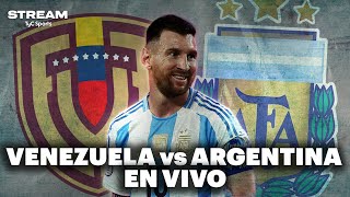 EN VIVO 🔴 VENEZUELA vs ARGENTINA  Eliminatorias Sudamericanas  Vivilo en TyC Sports [upl. by Nelad453]