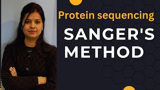 Protein Sequencing ll Sangers Method ll csirnet [upl. by Close]