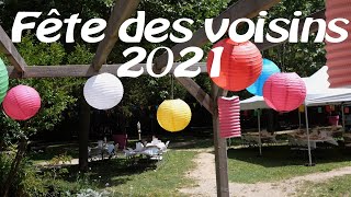 Fête des voisins 2021 [upl. by Enaerb]