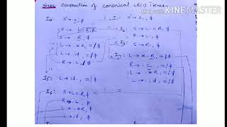 Canonical LR parser CLR 1 parser  lecture 45 compiler design [upl. by Nivlem498]