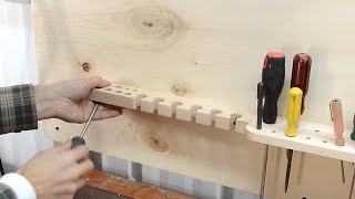 Making wall tool holders [upl. by Miof Mela500]