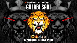 GULABI SADI  EDM MIX  INSTAGRAM TRENDING SONG  DJ NIKLYA X ROSHYA STYLE [upl. by Nosliw382]