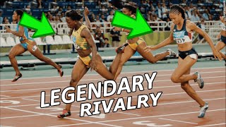 Allyson Felix vs Veronica CampbellBrown  1 Rivalry 2 Legends [upl. by Arratoon990]