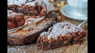 TORTA CAPRESE ALLE NOCCIOLE MORBIDISSIMA [upl. by Aritak]