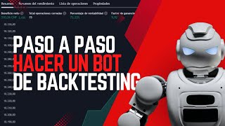 🔥 Cómo hacer PASO a PASO un BOT DE TRADING para TradingView [upl. by Uttasta]