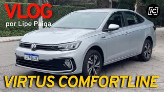 NOVO VOLKSWAGEN VIRTUS COMFORTLINE [upl. by Anaerdna]