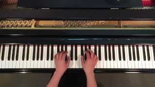 F Sharp Chord Piano  How to Play F Sharp F Major Chord on Piano [upl. by Brinna]