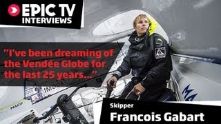 Francois Gabart interview Vendee Globe 2012 [upl. by Theobald]